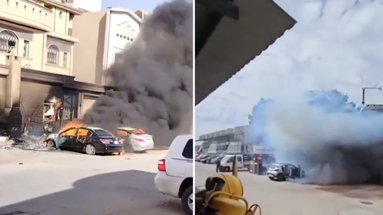 موجة حر شديدة في الرياض.. ونشطاء يتداولون فيديوهات لاحتراق سيارات في شوارع المملكة