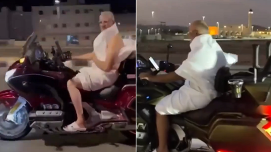 لأداء فريضة الحج.. كويتيون يسافرون إلى مكة على دراجات نارية (فيديو)